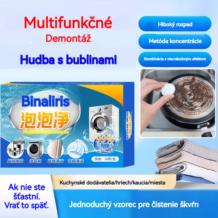 🎁【Kúpte 5 krabíc a získajte 4 zadarmo】Multifunkčné šumivé čistiace tablety