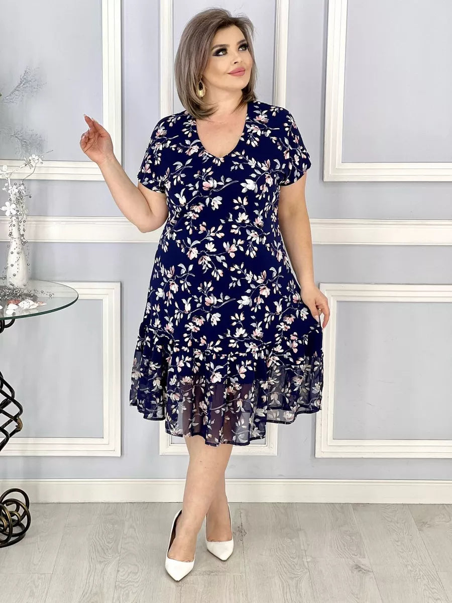 💟【S-5XL】👗Nové módní šaty, klasický design, elegantní a jednoduché