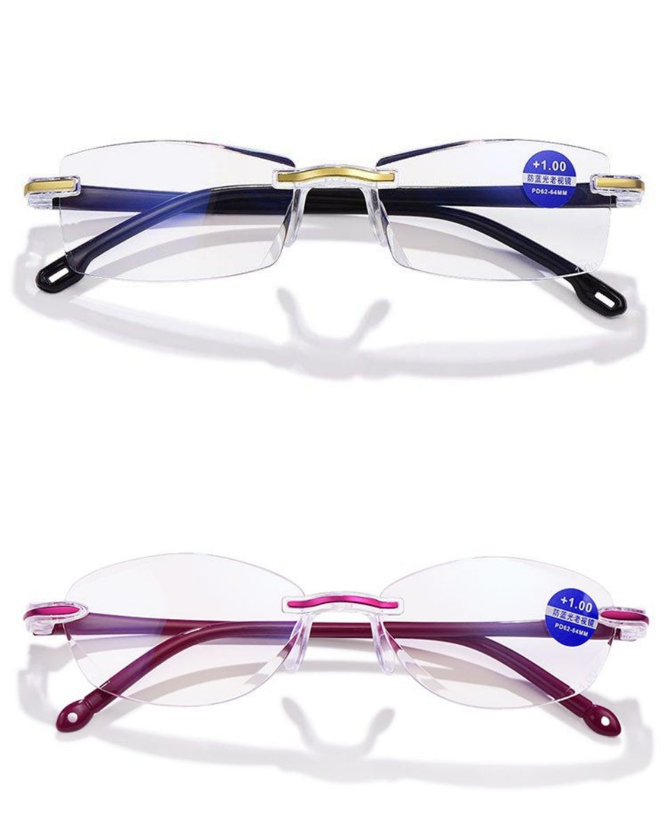 👓【Kupte 1 a získejte 1 zdarma】🔥Brýle na čtení s vysokým rozlišením Diamond s anti-modrým světlem pro muže a ženy-4046274