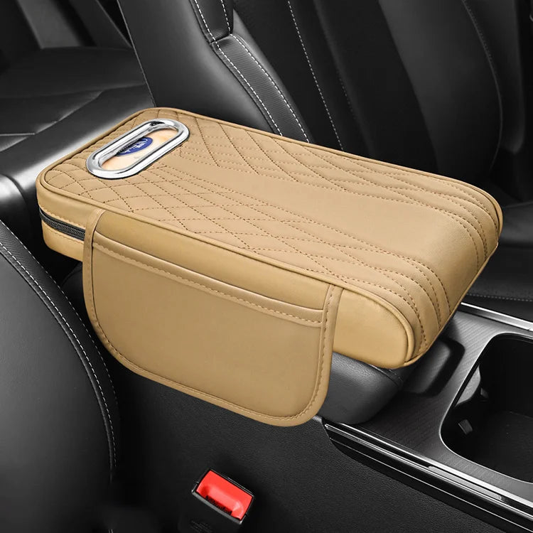 🚗👜【Zvláštna ponuka】Multifunkčná kožená lakťová opierka do auta tri v jednom