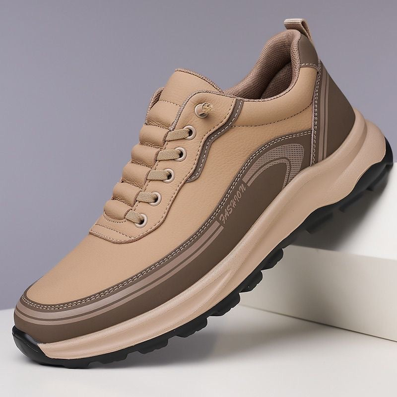 👟✅【39-45】2025 nove moške športne superge iz vodoodpornega in odpornega proti prahu usnja