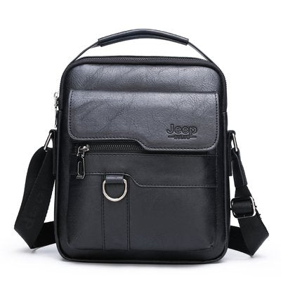 【Compre uno y llévese otro gratis】 👜 Bolso informal de piel de vaca para hombre a la moda-3834669