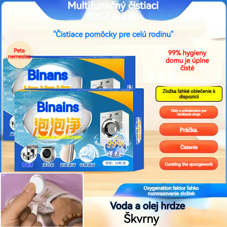 🎁【Kúpte 5 krabíc a získajte 4 zadarmo】Multifunkčné šumivé čistiace tablety