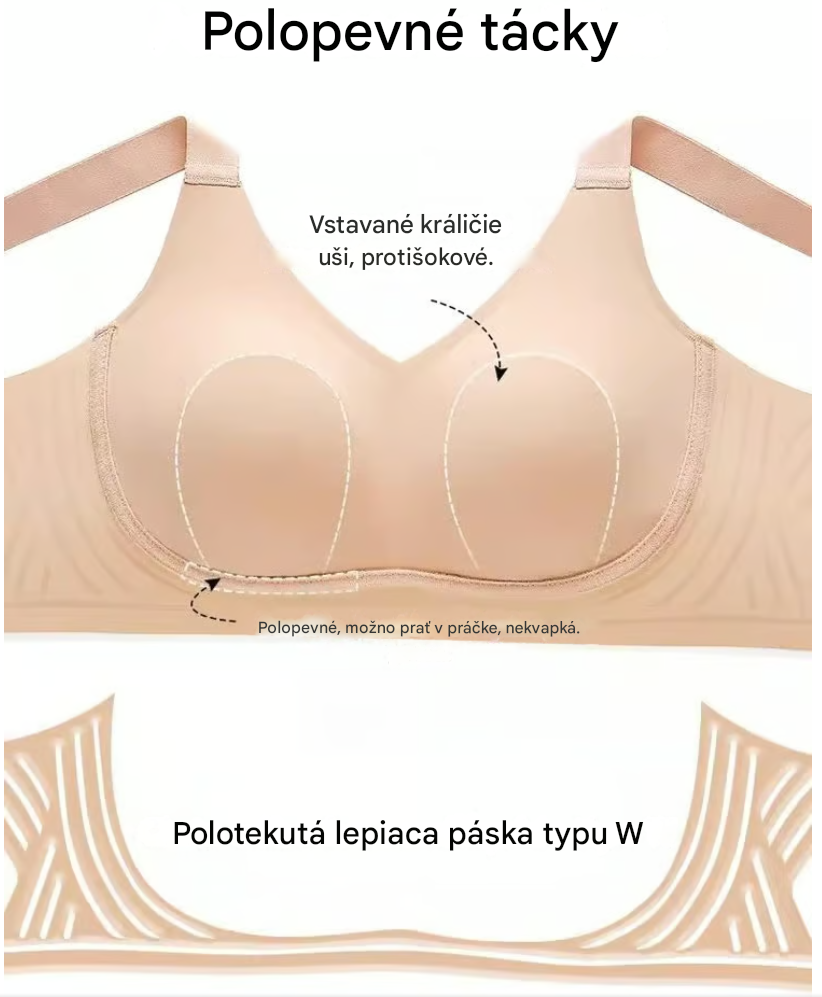 😍【Balenie 4】Dámska podprsenka vo veľkých veľkostiach – bezšvová, pohodlná a s plným košíkom❤️【40-95 kg】