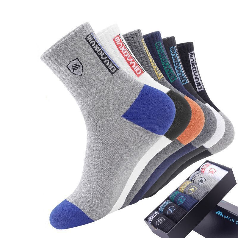 😍🧦【10 párů】2024 nových pánských bavlněných deodorantových ponožek absorbujících pot-3828171