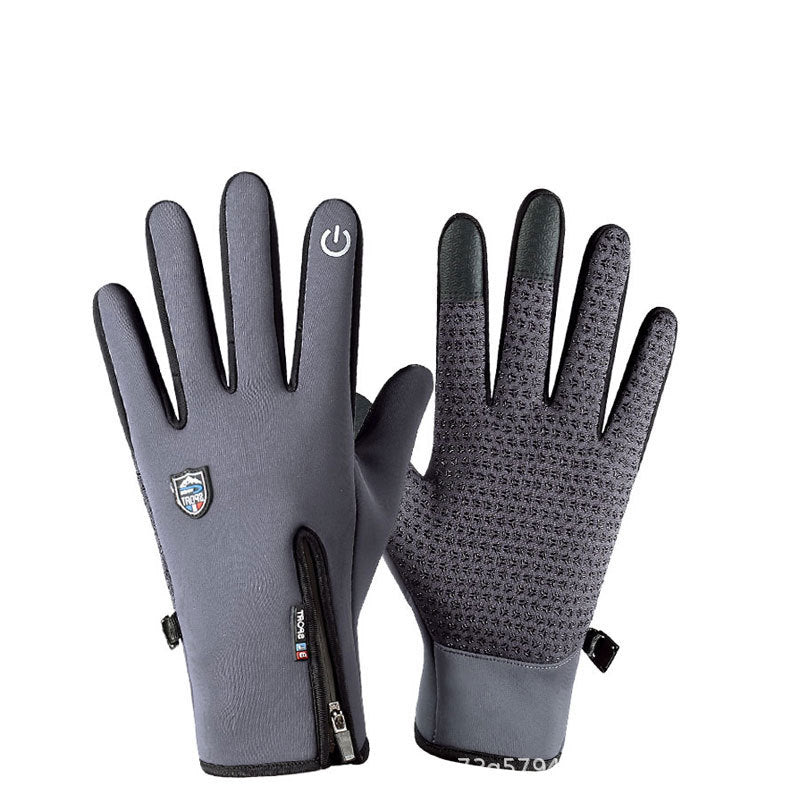 🔥❄️⛷️【Kupite 1, dobite 1 gratis】Jesenske in zimske kolesarske, plezalne, tople smučarske rokavice, vodoodporne, vetrovno odporne flis rokavice🧤