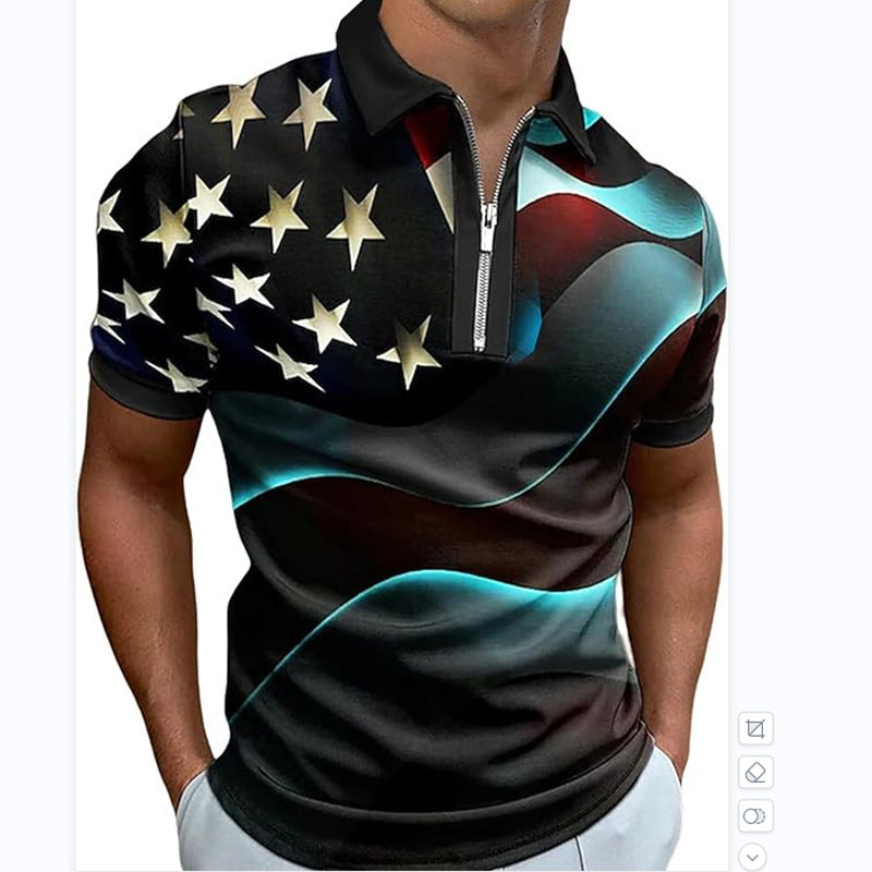 💟【50% SLEVA】【S-6XL】😎Nové pánské polo tričko s krátkým rukávem 2025-4046431