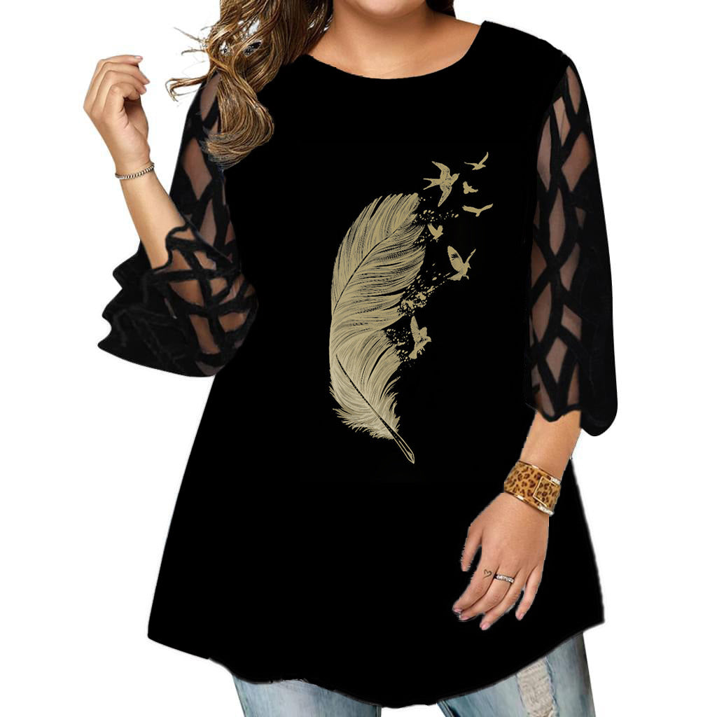 💞【Kupte 1 a získejte 1 zdarma】【L~6XL】Nové dámské tričko z bavlny a lnu
