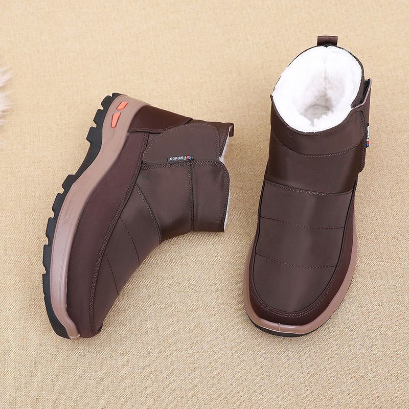 🔥50% отстъпка🔥【39-45】👟Зимни мъжки обувки за възрастни С подплата, удебелени, топли и противохлъзгащи ботуши