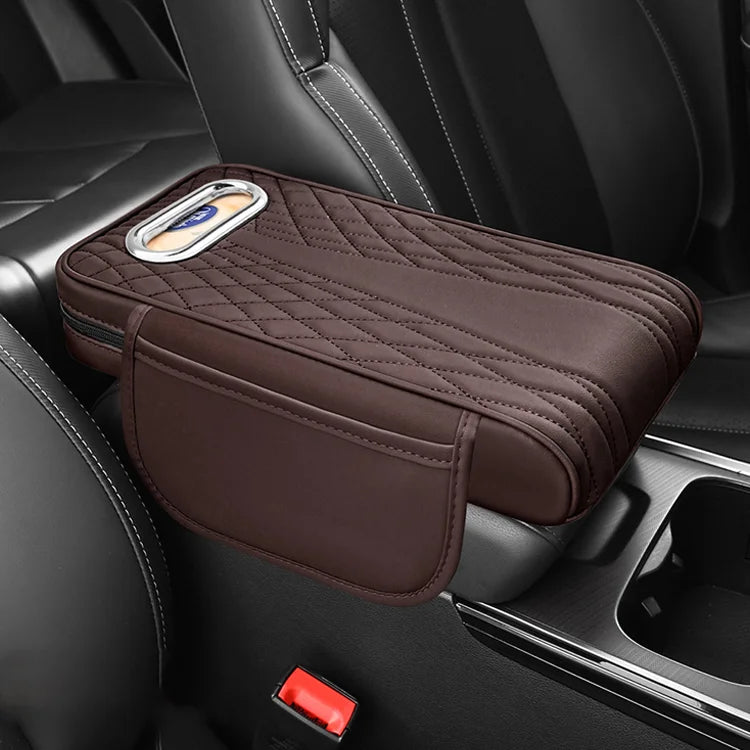 🚗👜【Zvláštna ponuka】Multifunkčná kožená lakťová opierka do auta tri v jednom