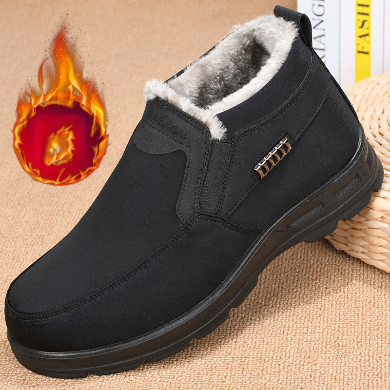 【Doprava zdarma】【39-47】Zimní boty polstrované a zesílené, nepromokavé a teplé-3860568