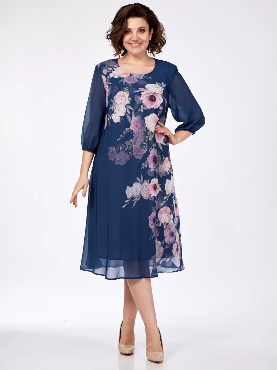 🌸 Bleskový výprodej – 49% SLEVA💥💕【S-5XL】Elegantní jarní šaty s květinovým potiskem🌷💃