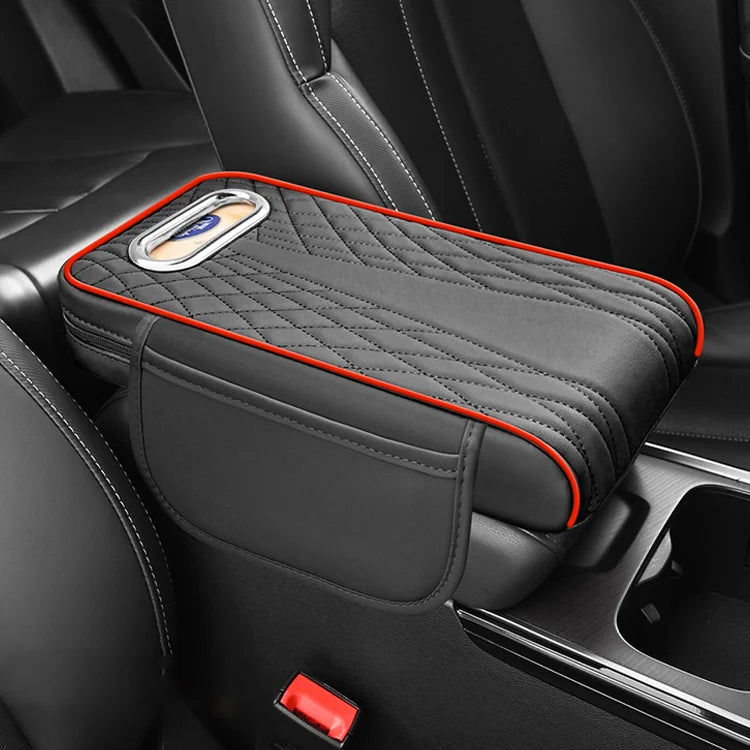 🚗👜【Zvláštna ponuka】Multifunkčná kožená lakťová opierka do auta tri v jednom