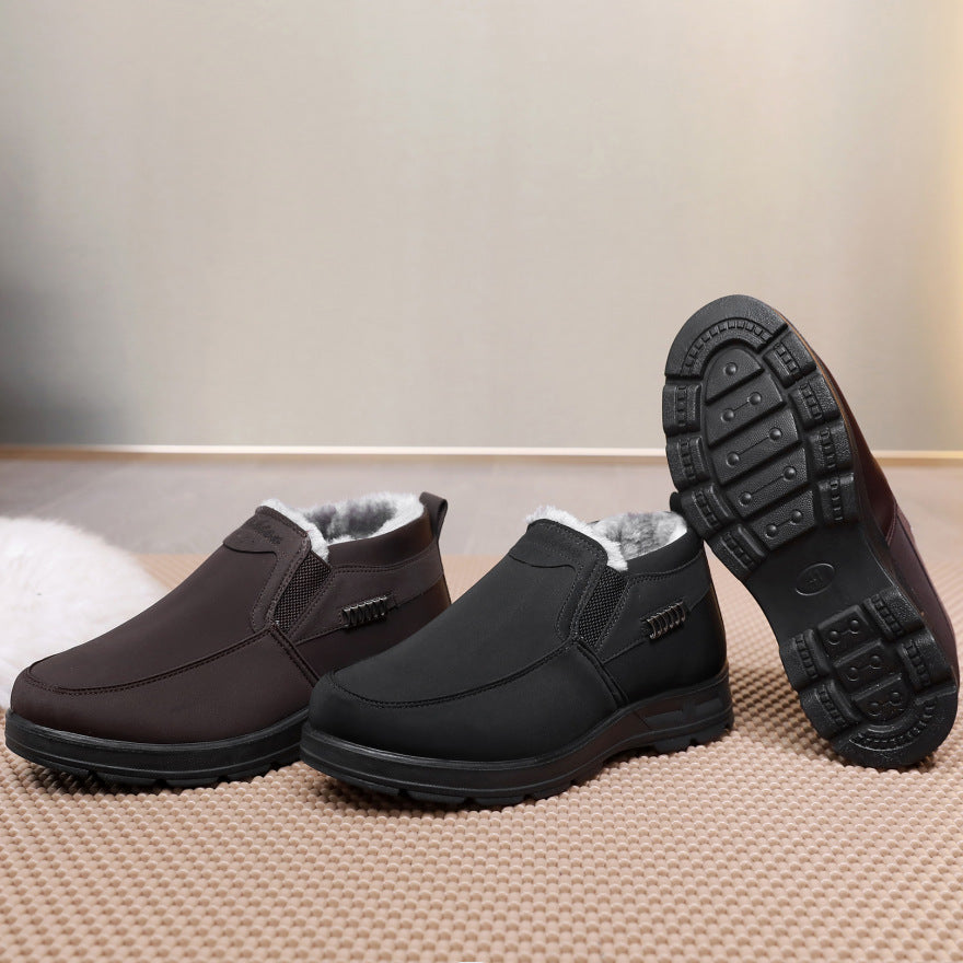 【Doprava zdarma】【39-47】Zimní boty polstrované a zesílené, nepromokavé a teplé-3860568