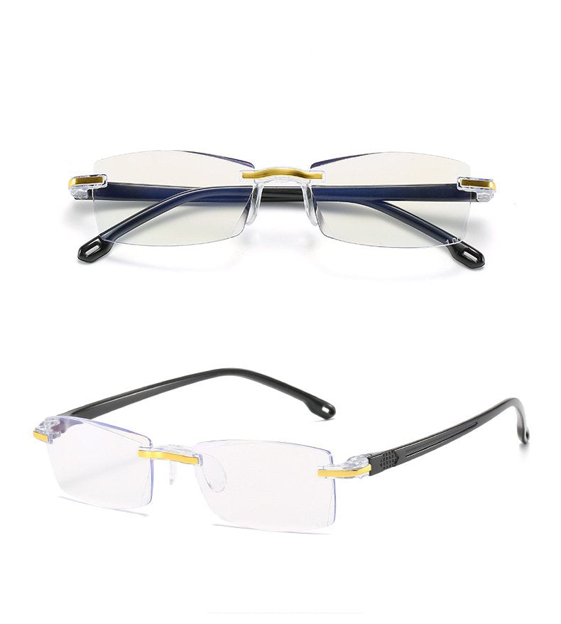 👓【Kupte 1 a získejte 1 zdarma】🔥Brýle na čtení s vysokým rozlišením Diamond s anti-modrým světlem pro muže a ženy-4046274