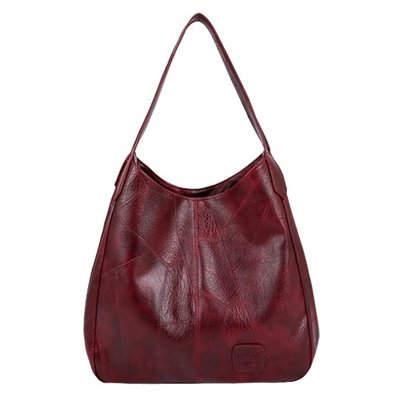 💗【Novinka】 Nová stylová měkká kožená kabelka přes rameno, velká kapacita, praktická a elegantní 👜-3889724