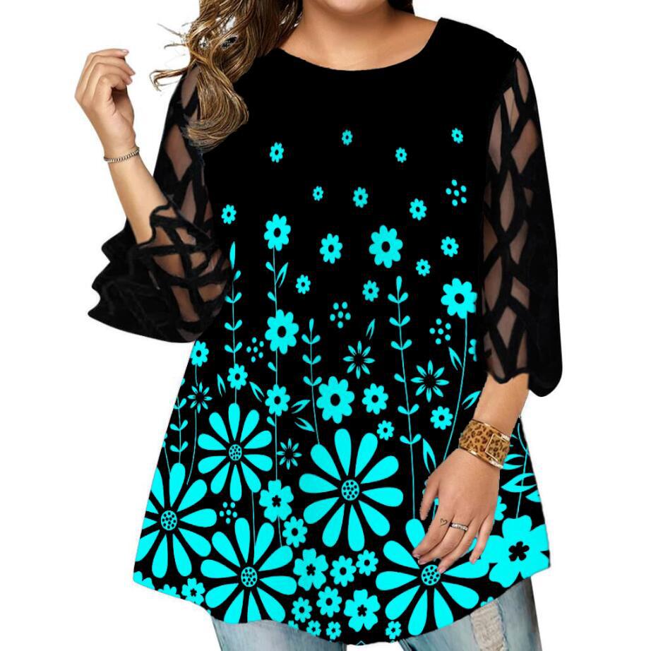 💞【Kupte 1 a získejte 1 zdarma】【L~6XL】Nové dámské tričko z bavlny a lnu