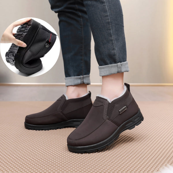【Doprava zdarma】【39-47】Zimní boty polstrované a zesílené, nepromokavé a teplé-3860568