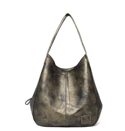 💗【Novinka】 Nová stylová měkká kožená kabelka přes rameno, velká kapacita, praktická a elegantní 👜-3889724