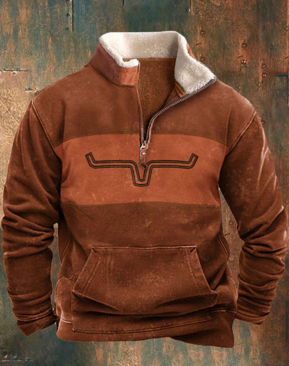 👕【41% SLEVY】【S - 4XL】2025 Pánský módní podzimní - zimní, teplý svetr s dlouhým rukávem a 3D potiskem-3859408