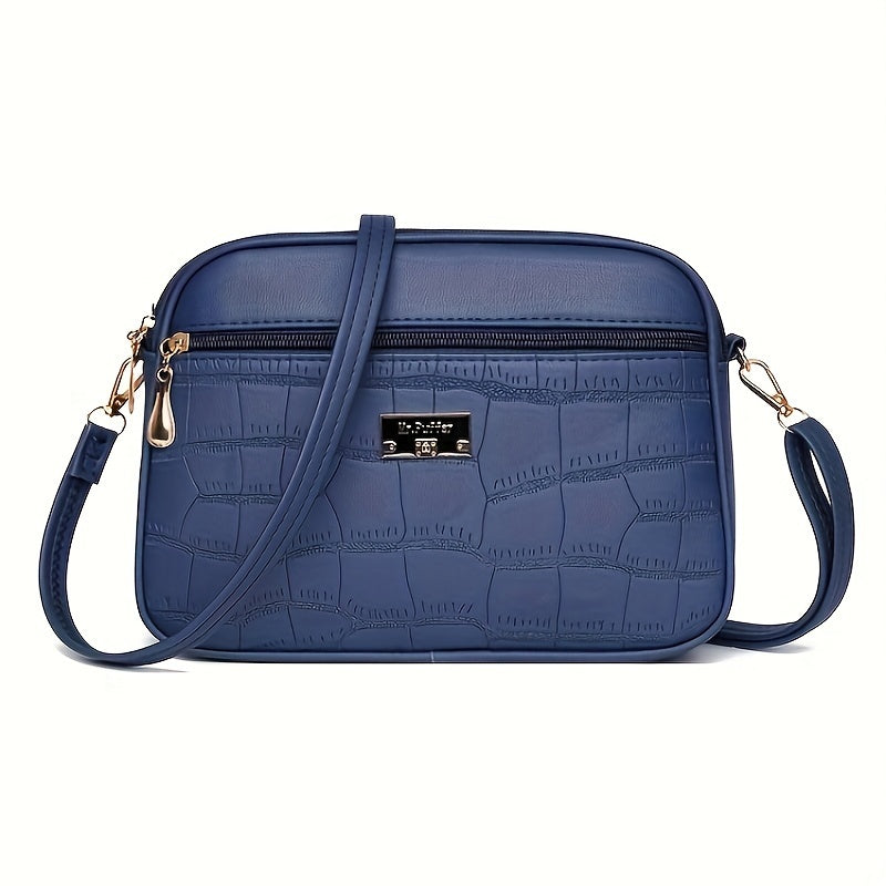 🔥👜Nová módnà dámská crossbody kabelka 2025 brzy na jaře ---velká kapacita, jednoduchý styl, nastavitelný ramennà popruh