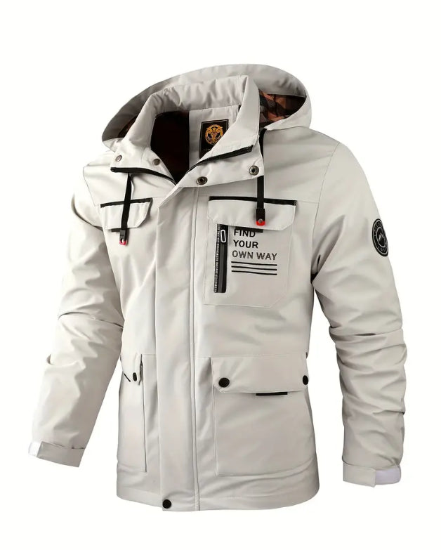 🔥 【M~4XL】 2024 Ново ветроустойчиво водоустойчиво външно алпинистко яке за мъже