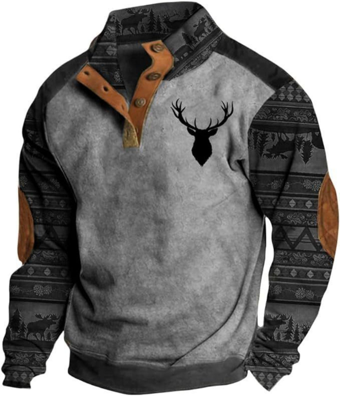 💥🔥【Horúci výpredaj】🔥【S-5XL】Hanorac casual cu imprimeu 3D, stil american de stradă, pentru toamnă și iarnă