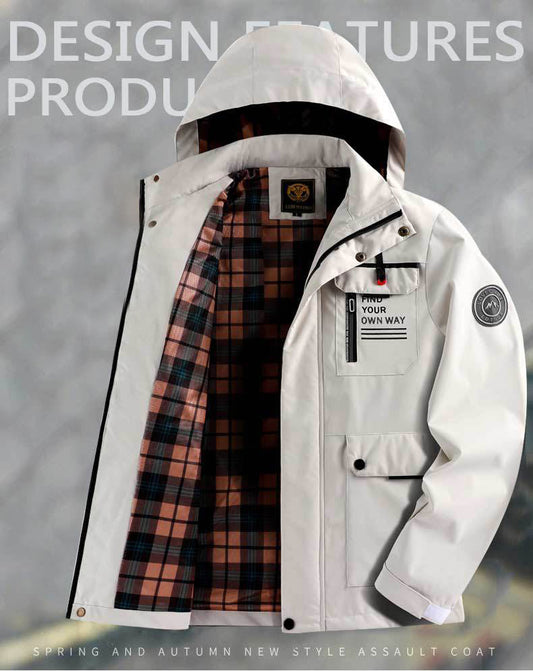 🔥🔥【Oferta de temporada -50%】Nueva chaqueta cálida de hombre para otoño e invierno-E
