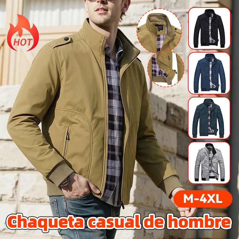 【M-4XL】 Chaqueta casual y abrigo de trabajo para hombre【Pago contra reembolso】
