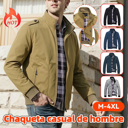 【M-4XL】 Chaqueta casual y abrigo de trabajo para hombre【Pago contra reembolso】