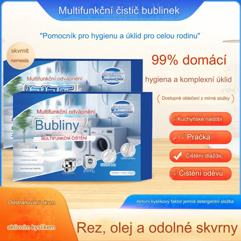 🔥【Kúpte si 2 krabice a získajte 2 zadarmo】✨【Rýchle čistenie】🔥Multifunkčné šumivé čistiace tablety pre domácnosť