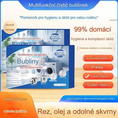 🔥【Kúpte si 2 krabice a získajte 2 zadarmo】✨【Rýchle čistenie】🔥Multifunkčné šumivé čistiace tablety pre domácnosť