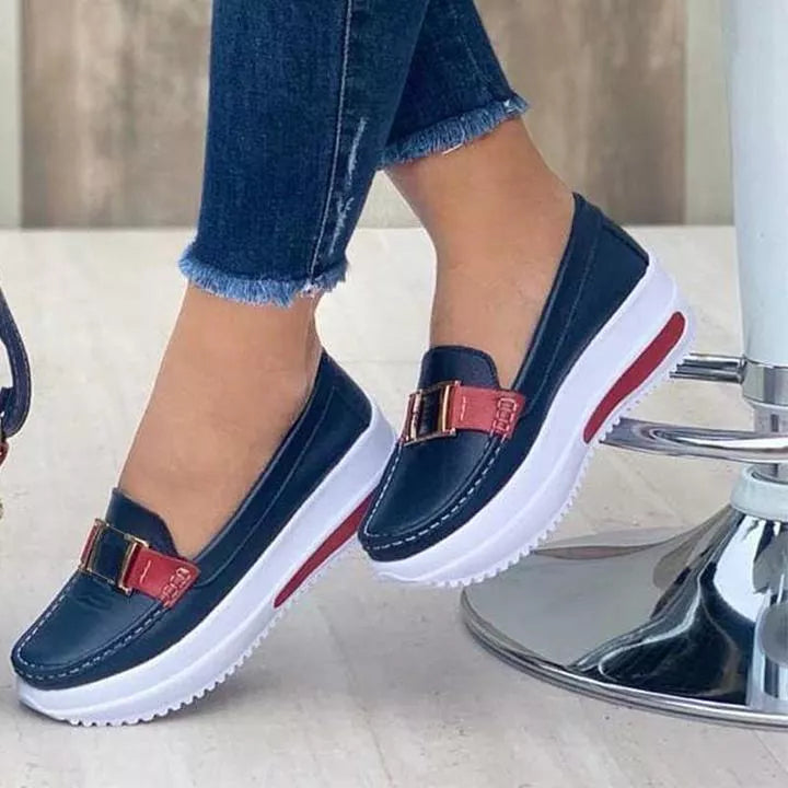 👟✨【Limitovaná nabídka】【35–43】Dámská volnočasová obuv na platformě – stylová a pohodlná volba pro každý den 💃🔥