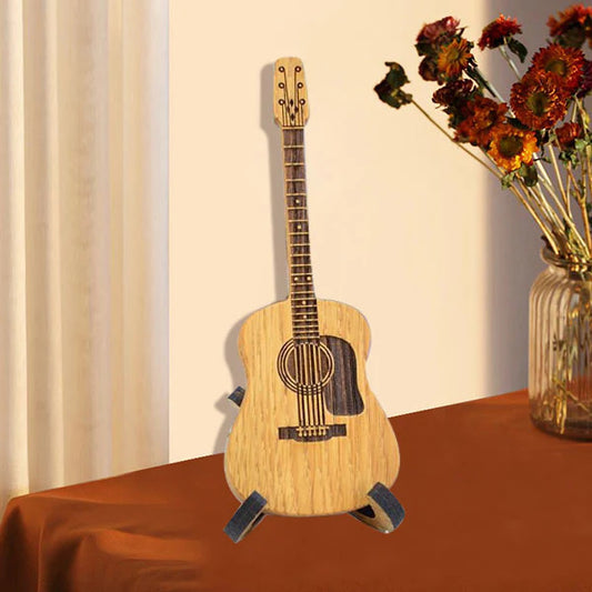 🔥【Compra 1 y llévate 1 gratis】 Caja de púas de madera para guitarra acústica🎸