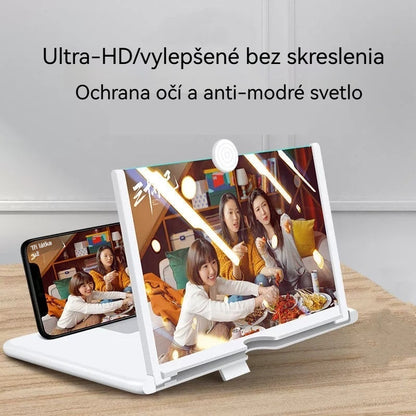 🔥Poslední den 49% sleva - Mobilní lupa na obrazovce, nejnovější verze✨ (jasnější, ochrana očí před modrým světlem, 3D zobrazení, vhodné pro všechny věkové kategorie)