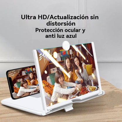 🔥【Compra 1 y llévate 1 gratis】Lupa de pantalla móvil última versión✨ (más clara, protección ocular contra la luz azul, visualización 3D, adecuada para todas las edades)