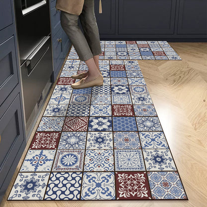 💥50% de descuento💥Alfombra de cocina antideslizante alfombra de cocina larga absorbente【40*60cm+40*120cm】