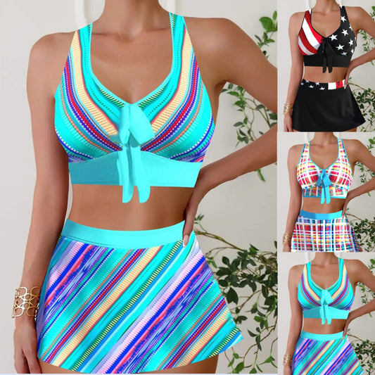 🏖️👙【Letní bestseller】🌴【S-5XL】Sada plavek s potiskem na plážovou dovolenou 2025