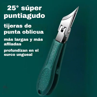 🔥【3-delni komplet】✂️💅Novo ultra tanko ščipalko za nohte pod kotom za domačo manikuro