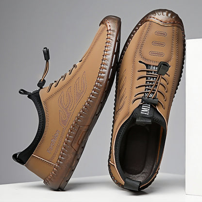 【39-44】 Moderní pánské boty s měkkou podrážkou-3833738