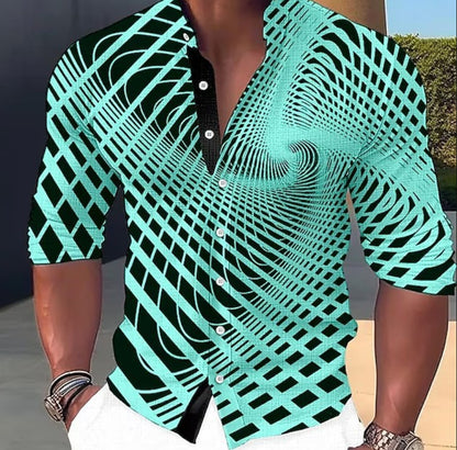 🔥【Časovo obmedzená ponuka】👔【S-6XL】Pánske bavlnené tričko s potlačou
