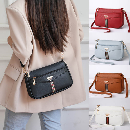 🔥👜Zimska nova ženska enojna torba iz mehkega usnja velike prostornine za leto 2026