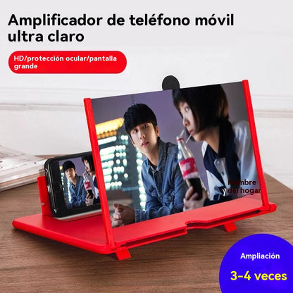🔥【Compra 1 y llévate 1 gratis】Lupa de pantalla móvil última versión✨ (más clara, protección ocular contra la luz azul, visualización 3D, adecuada para todas las edades)
