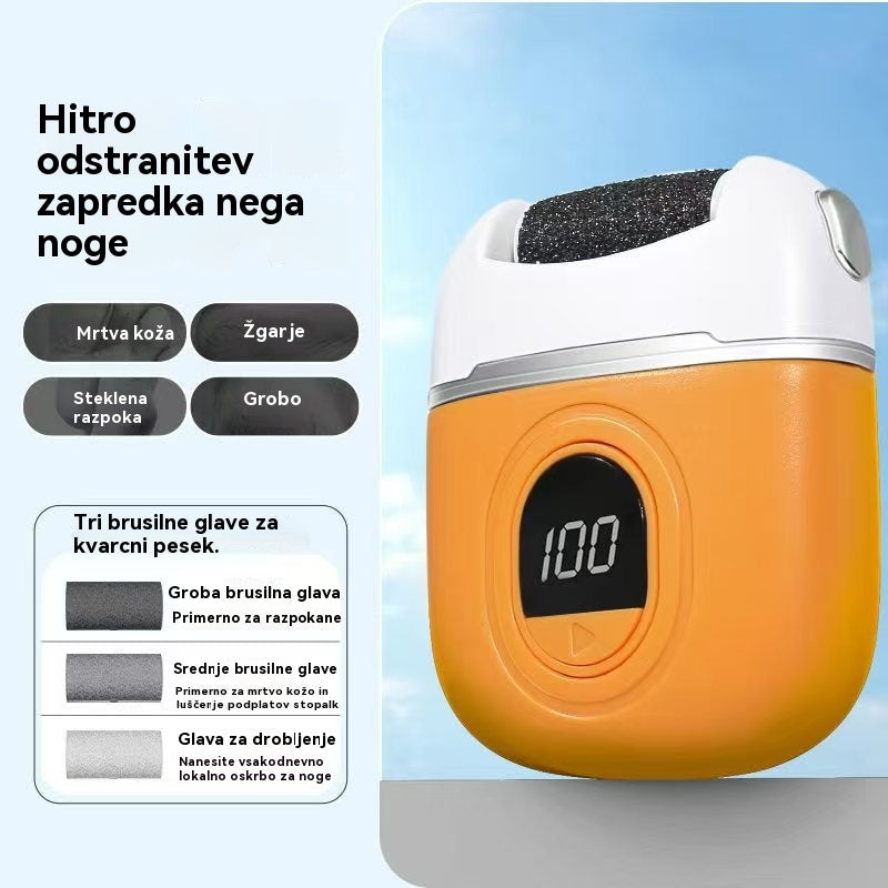🦶🛁✨🔥Novi električni valjčki za pedikuro, odstranjevanje odmrle kože s pet, električni valjčki za pedikuro