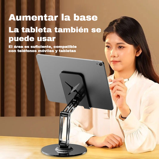 🔥Soporte de pantalla plana giratorio de 360 grados, marco de metal para soporte de escritorio