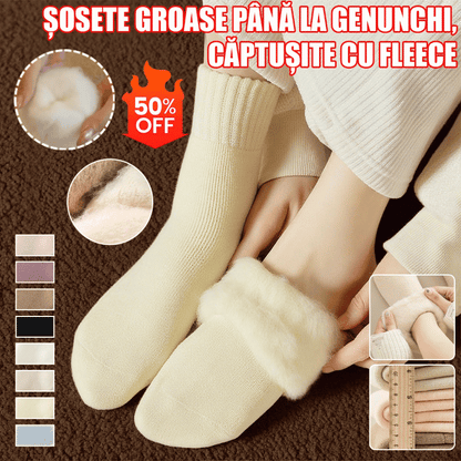 🔥【Kupte 3 kusů, dostanete 3 zdarma】🧦Hrubé a teplé vlněné ponožky na zimu, super tlusté a teplé, elastické, velikost 35-42