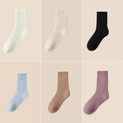 🔥【Kupte 3 kusů, dostanete 3 zdarma】🧦Hrubé a teplé vlněné ponožky na zimu, super tlusté a teplé, elastické, velikost 35-42