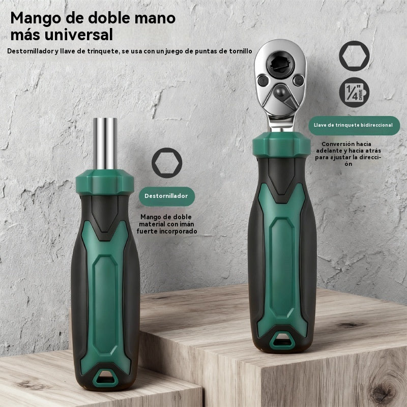 🔥 ¡50 % DE DESCUENTO!🔥Juego de destornilladores portátil y multifuncional de 40 piezas