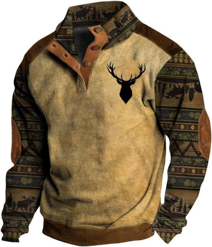 💥🔥【Horúci výpredaj】🔥【S-5XL】Hanorac casual cu imprimeu 3D, stil american de stradă, pentru toamnă și iarnă