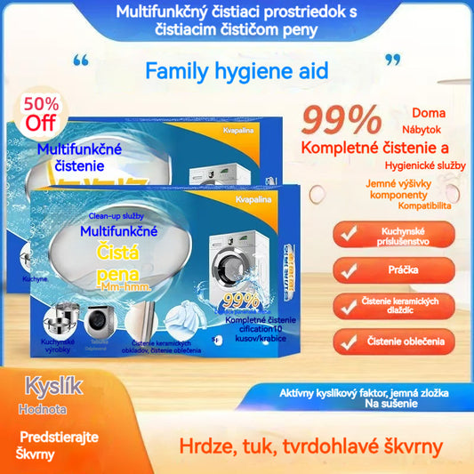 🎁【Kúpte 5 krabíc a získajte 4 zadarmo】Multifunkčné šumivé čistiace tablety